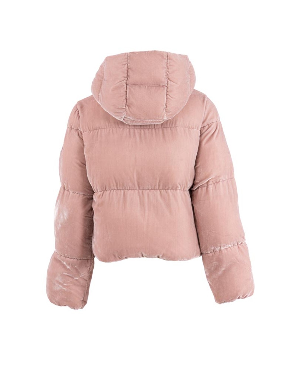 shop ELISABETTA FRANCHI  Piumino: Elisabetta Franchi piumino in velluto con cappuccio.
Piumino cropped in velluto dalla vestibilità regular. 
Collo a cratere con cappuccio amovibile.
Tasche a filetto.
Chiusura con patta abbottonata e zip. 
L'interno in tessuto vela garantisce protezione e comfort. 
Patch con logo.
Composizione: 75%Viscosa 25%Poliammide.
Fabbricato in Italia.. PI82D56E2-EA6 number 4906593